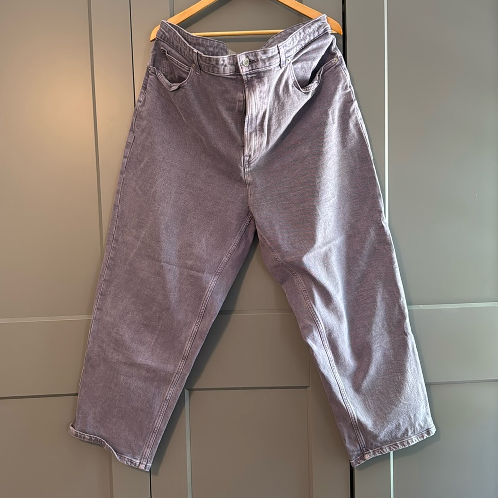 Everlane Way High Jeans 35R lavender